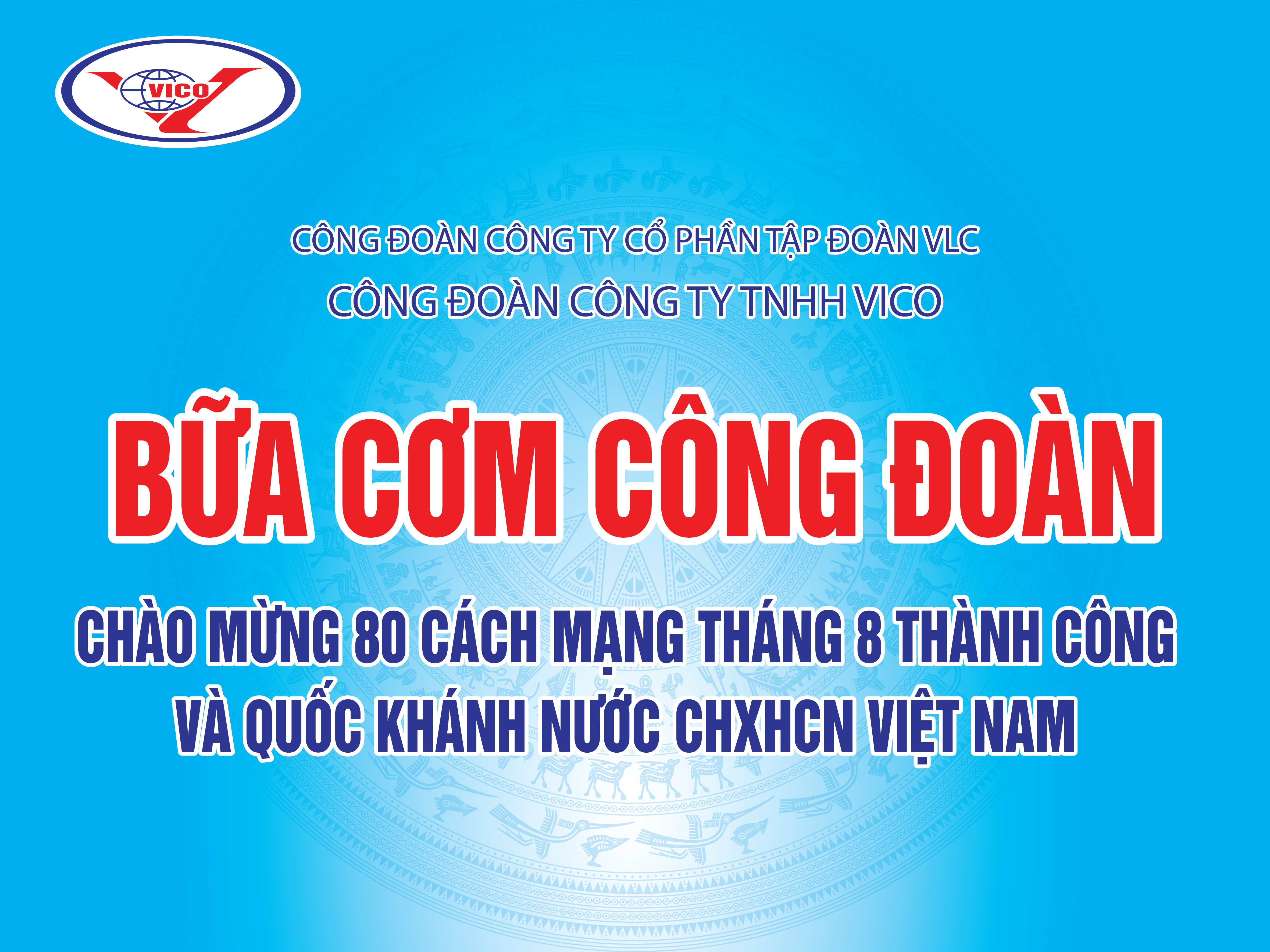 Ấm áp bữa cơm công đoàn nhân dịp 2/9 tại Công ty TNHH VICO
